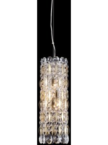 Подвесной светильник LIRICA SP3 CHROME/GOLD-TRANSPARENT