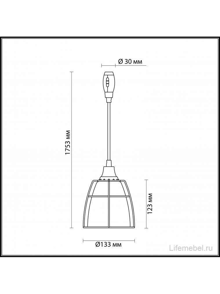 Подвесной светильник Lofia 3806/1A