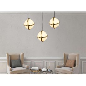 Подвесной светильник LDP 6833-200 WT+GD