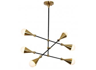 Подвесной светильник LDP 6029-6 BK+MD