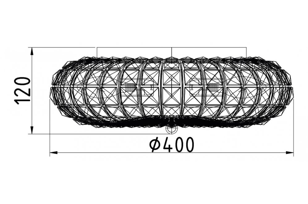 Накладной светильник Broche MOD902-04-N