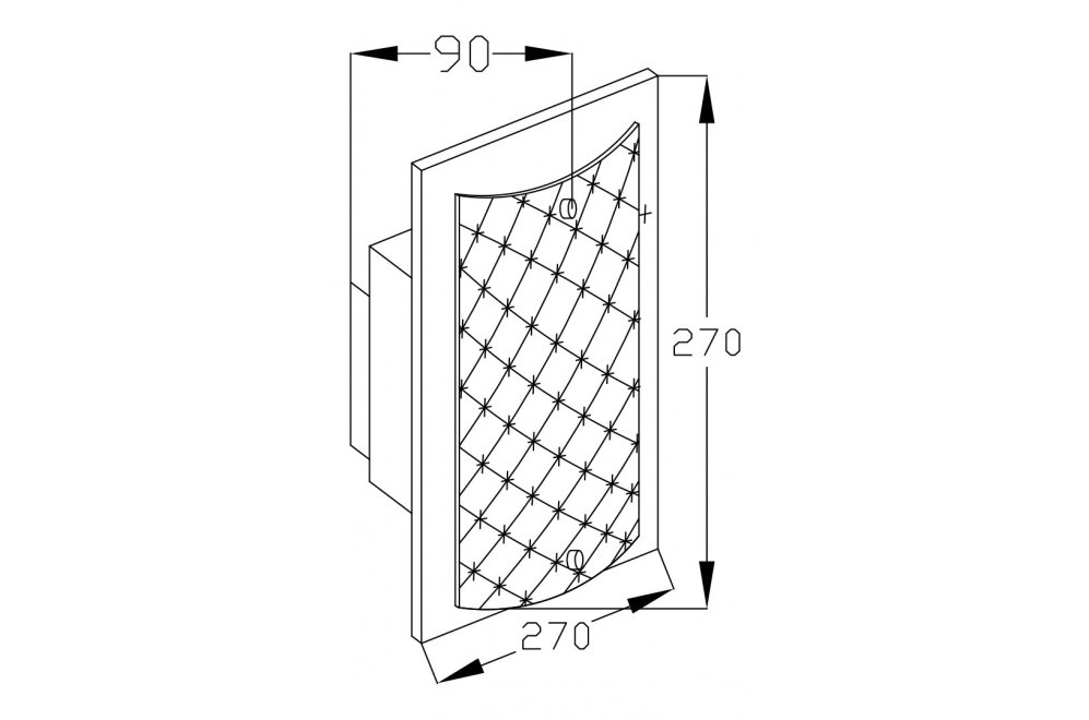 Накладной светильник Geometry 2 CL800-01-N
