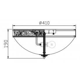 Накладной светильник Geometry 9 CL912-04-W
