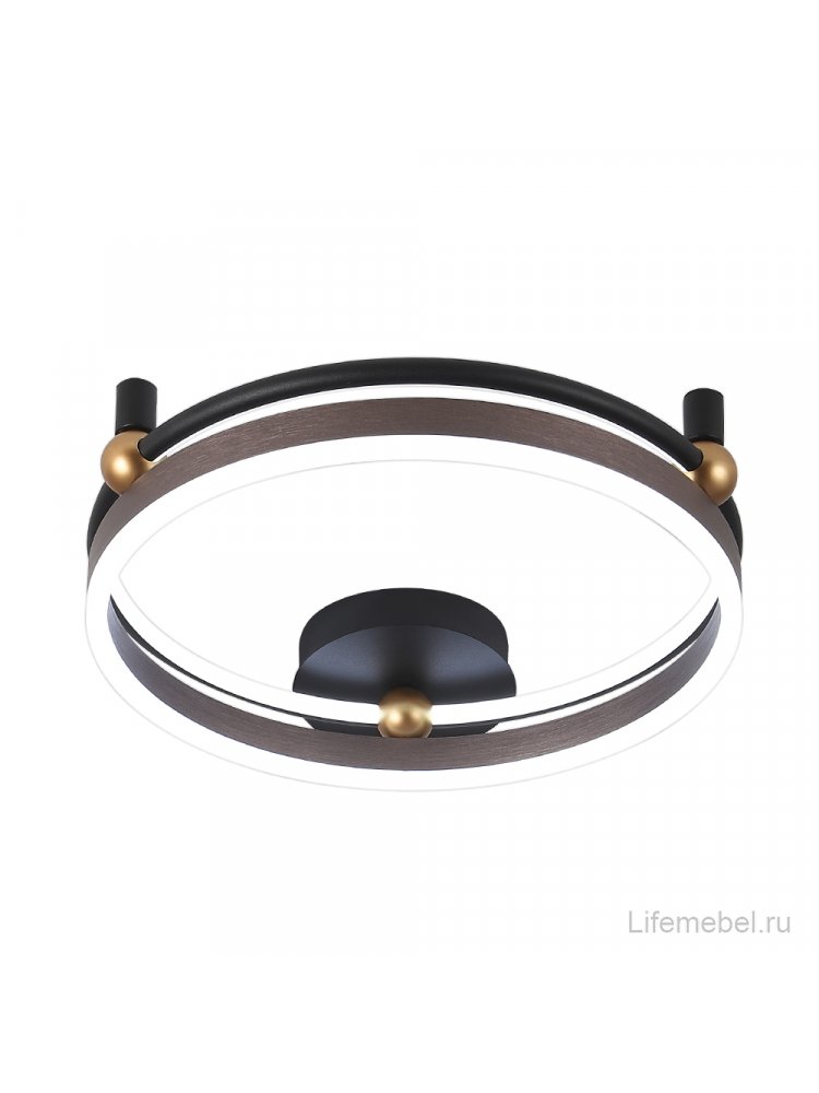Потолочный светильник FERNANDO PL48W LED COFFEE/BLACK