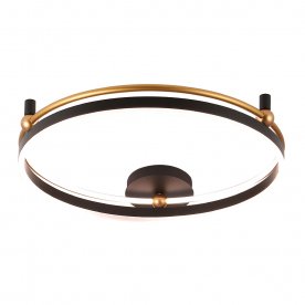 Потолочный светильник FERNANDO PL72W LED BLACK/GOLD