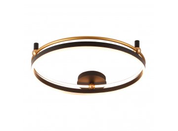 Диодный светильник потолочный FERNANDO PL72W LED BLACK/GOLD