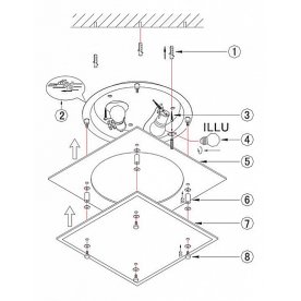 Потолочный светильник Indi 48168-2