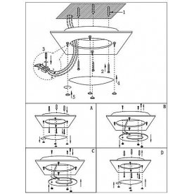 Потолочный светильник Yucatan 48251-12