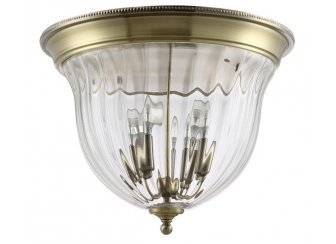 Потолочный светильник JUGO PL4 BRONZE/TRANSPARENTE