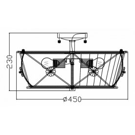 Светильник на штанге Lea ARM369-03-G