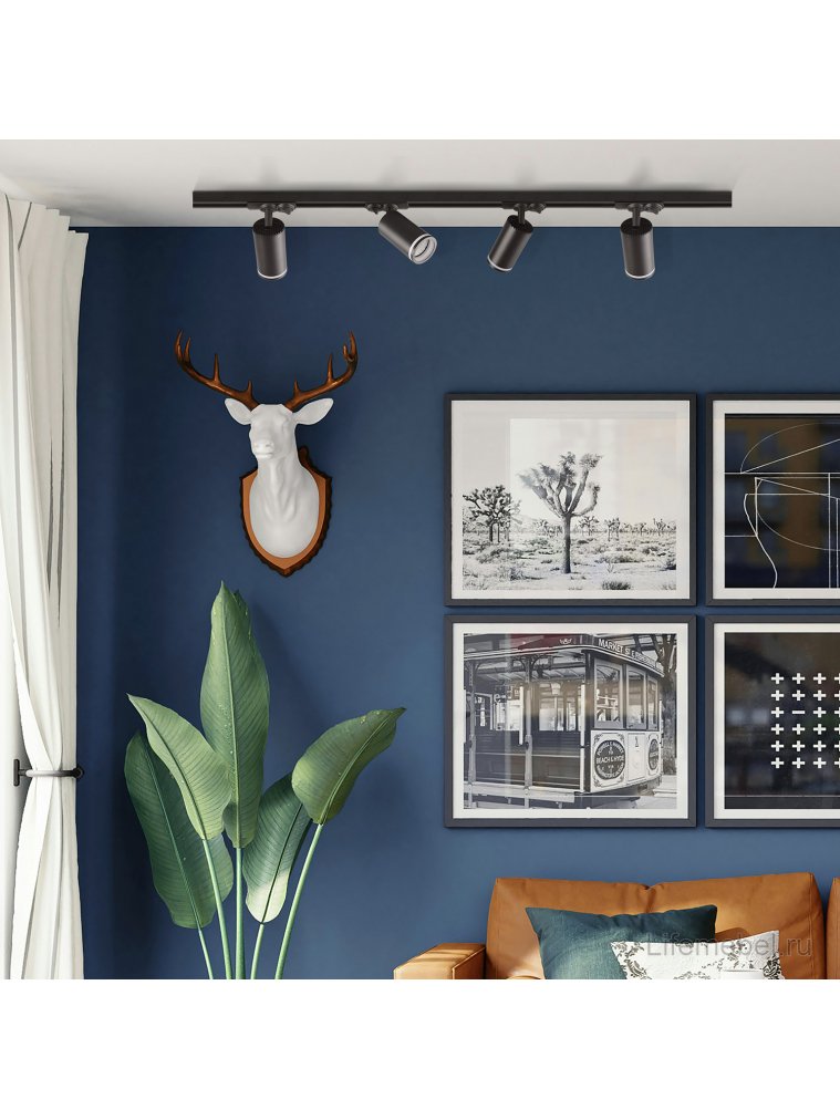 Светильник однофазный CLT 0.31 019 BL