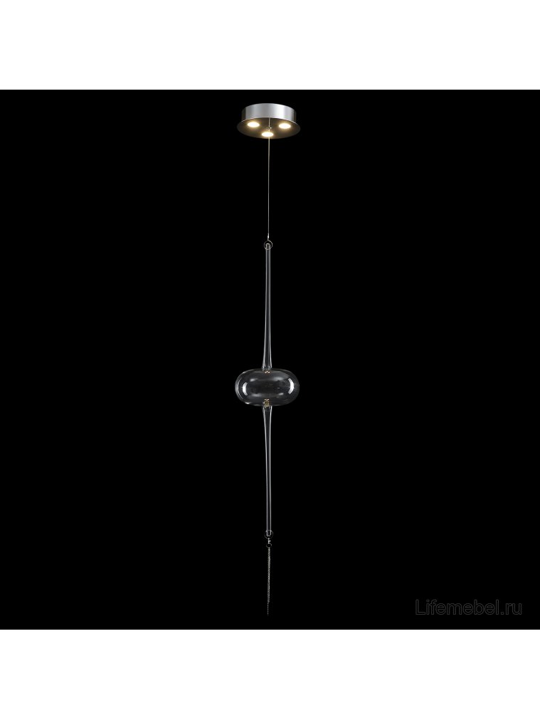 Светильник подвесной GLASS SP3W LED CHROME