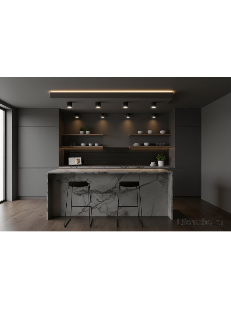 Светильник потолочный CLT 073C BL