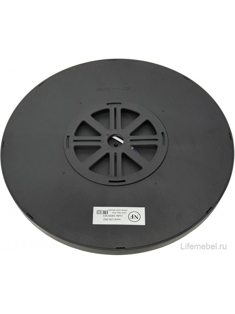 Светильник потолочный CLT 526C600 BL