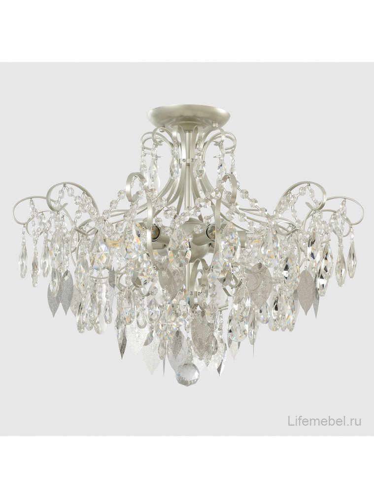 Светильник потолочный ESMIRALDA PL6 SILVER