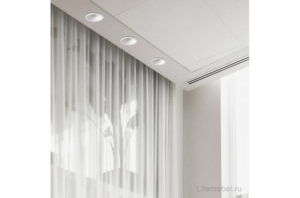 Светильник встраиваемый CLT 080C1 WH