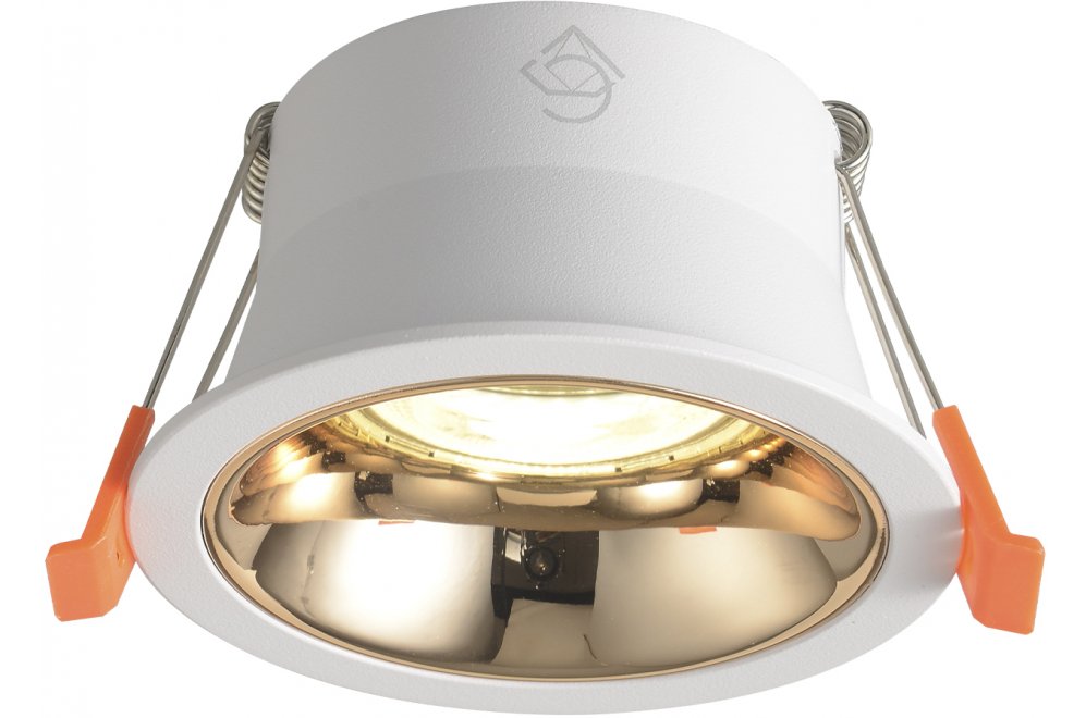 Светильник встраиваемый CLT 081C WH-GO
