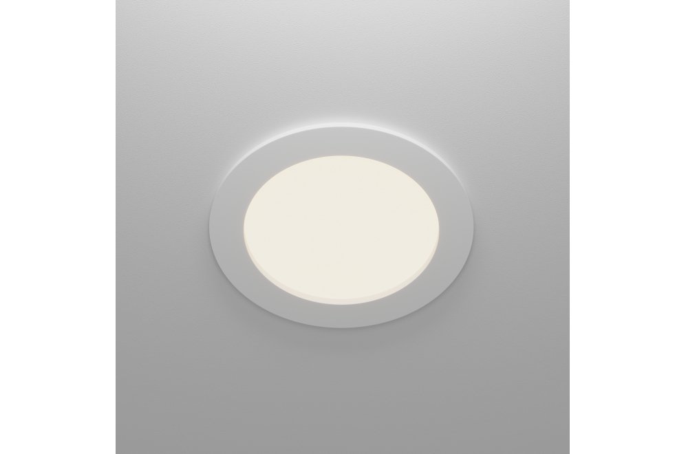 Светильник встраиваемый CLT 529C118 WH 4000K