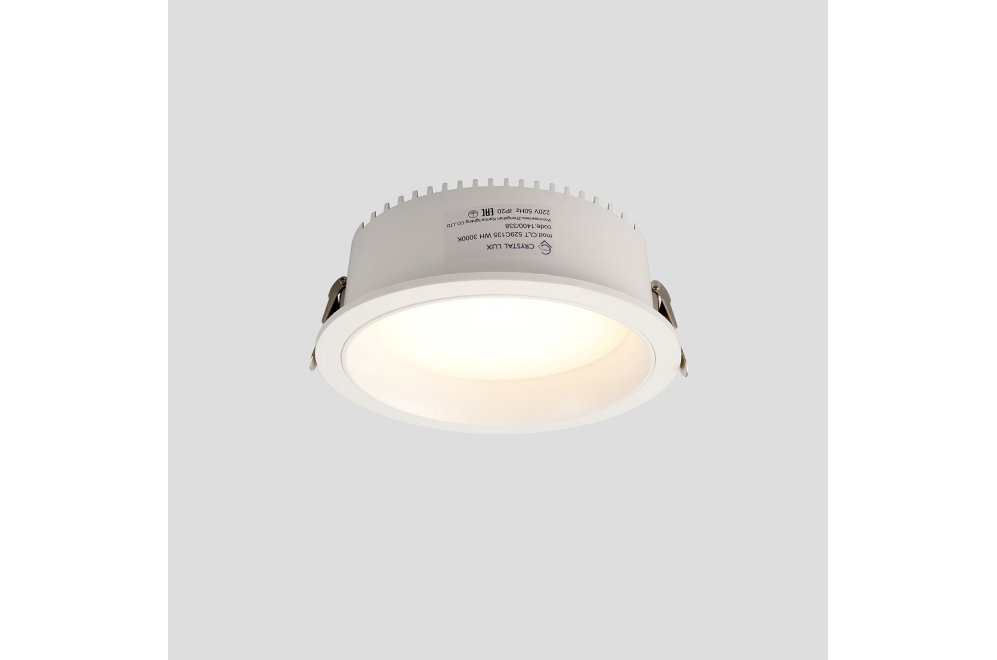 Светильник встраиваемый CLT 529C135 WH 3000K