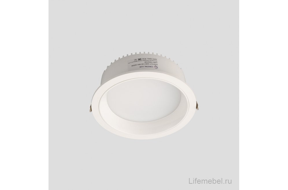 Светильник встраиваемый CLT 529C135 WH 3000K