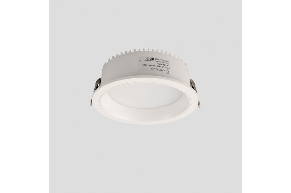 Светильник встраиваемый CLT 529C135 WH 4000K