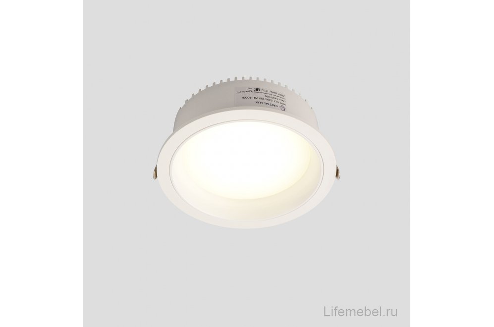 Светильник встраиваемый CLT 529C135 WH 4000K