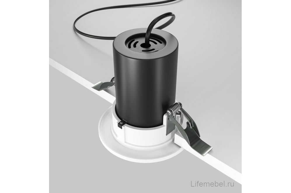 Встраиваемый светильник Hidden DL045-01-10W3K-W