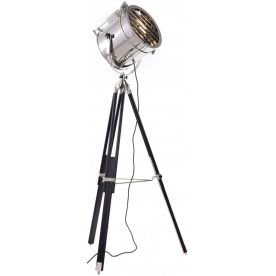 Торшер LDF 5535-1 CHR+BK