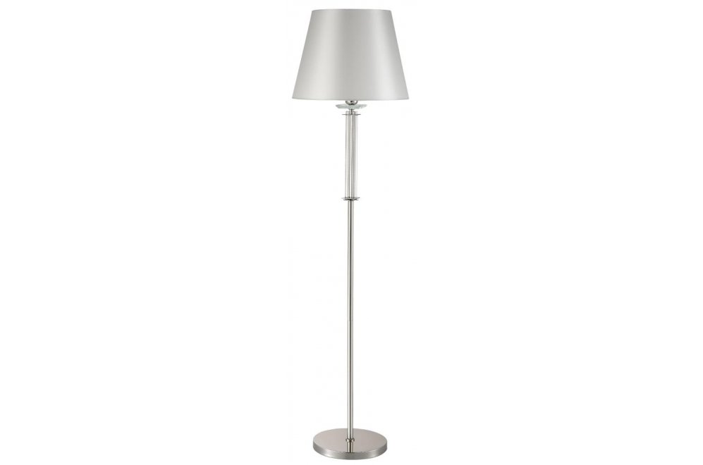 Торшер NICOLAS PT1 NICKEL/WHITE