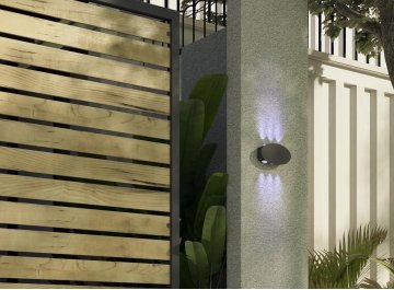 Уличный настенный светильник 358563