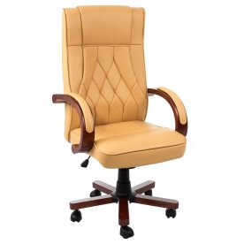 Компьютерное кресло Grandi camel beige  - Уцененный экземпляр