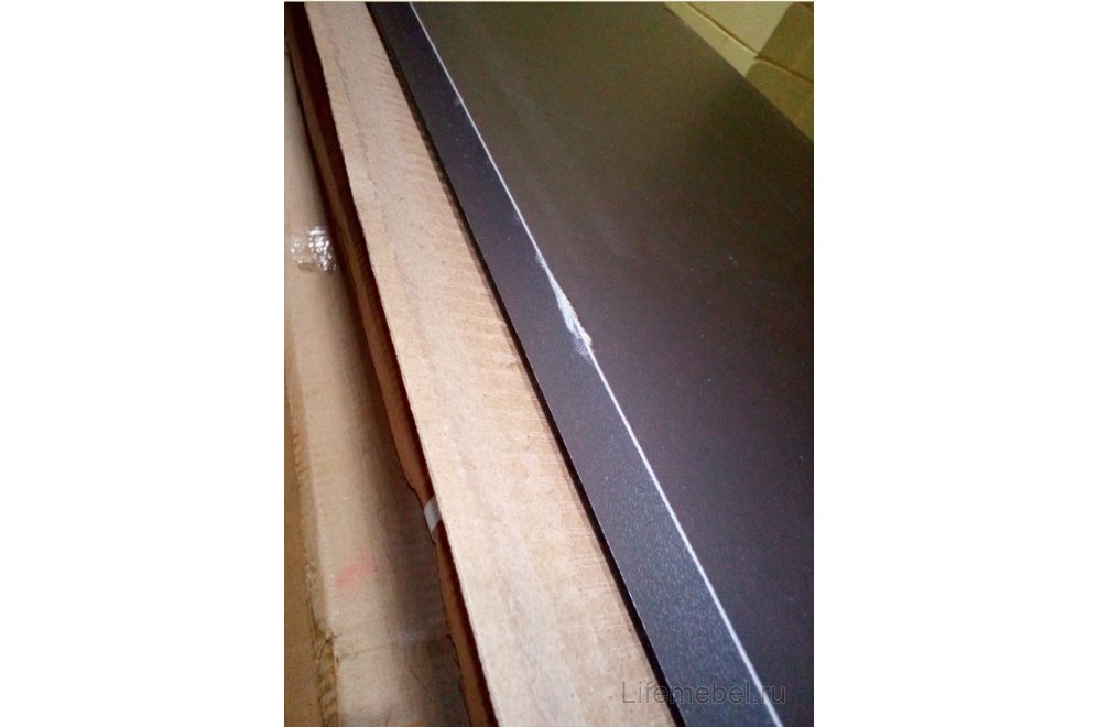 Шкаф Стелла комбинированный серый вулкан / фон серый  - Уцененный экземпляр