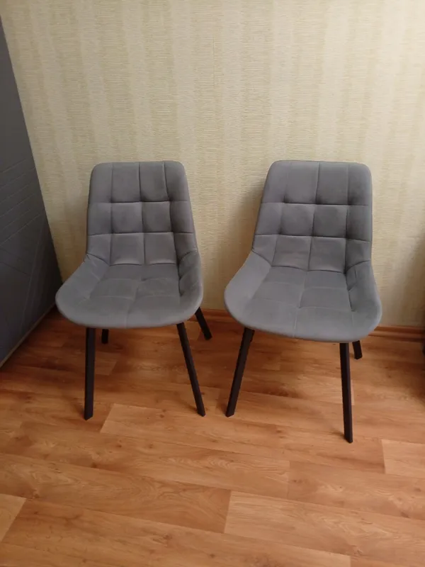 Комплект стульев крутящихся Форт 2 шт розовый (hl 41) / 1П белый каркас фото покупателя 148