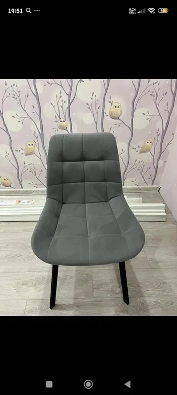 Комплект стульев Стронг 4 шт темно-серый / черный фото покупателя 131