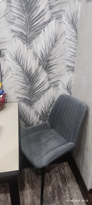 Стул на металлокаркасе Седа К velvet lux 76 / черный фото покупателя 27