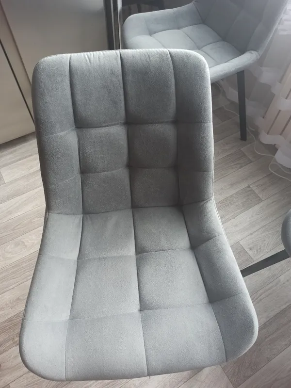 Комплект стульев Стронг 4 шт темно-серый / черный фото покупателя 158