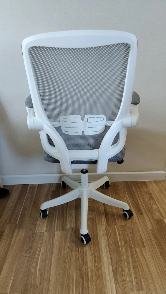 Компьютерное кресло Salem gray / white фото покупателя 4