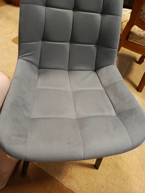 Комплект стульев Стронг 4 шт темно-серый / черный фото покупателя 95