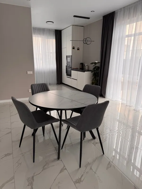 Стул на металлокаркасе Седа К velvet lux 76 / черный фото покупателя 45