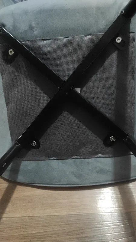 Стул на металлокаркасе Седа К крутящийся светло-серый  / белый фото покупателя 51