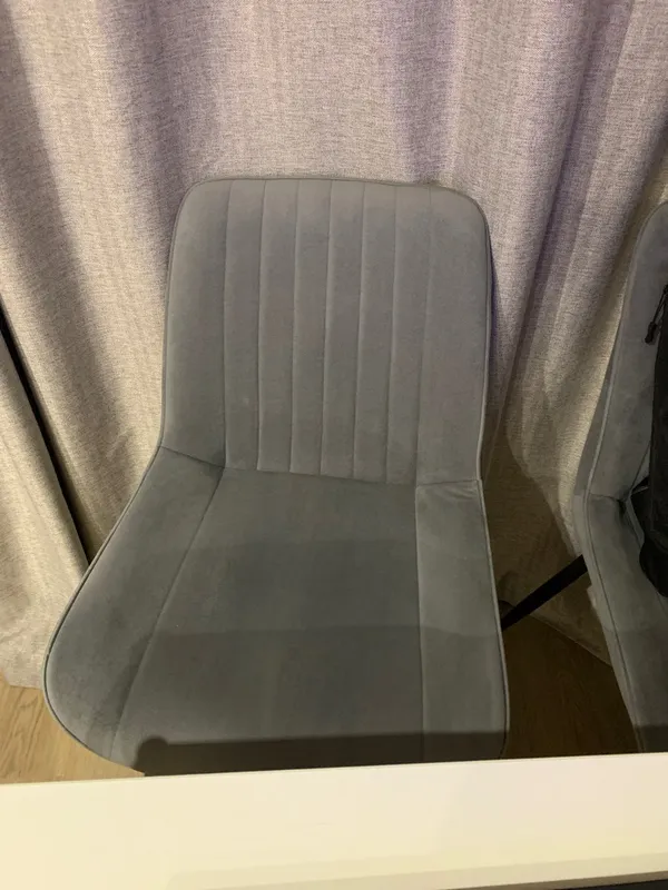 Стул на металлокаркасе Седа К velvet lux 76 / черный фото покупателя 18