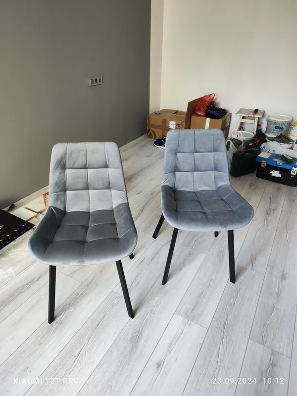 Комплект стульев крутящихся Форт 2 шт розовый (hl 41) / 1П белый каркас фото покупателя 121