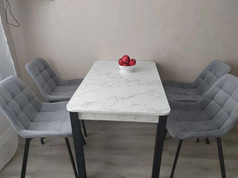 Комплект стульев Стронг 4 шт темно-серый / черный фото покупателя 86