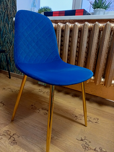 Стул на металлокаркасе Dabl wine red фото покупателя 83