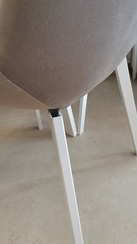 Стул на металлокаркасе Челси бирюзовый / черный фото покупателя 47