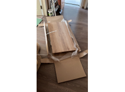 Письменный стол Леон Лофт дуб делано светлый / белый матовый фото покупателя 66