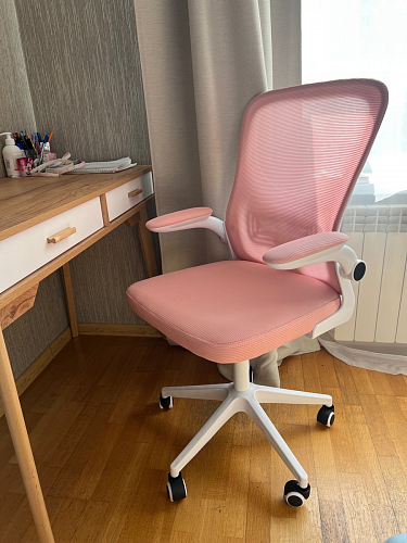 Компьютерное кресло Konfi pink / white фото покупателя 79