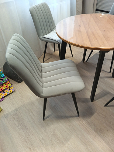 Стул на металлокаркасе Дани бежевый / белый фото покупателя 42