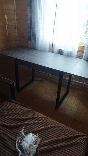 Стол Форли дуб рошелье / черный матовый фото покупателя 39