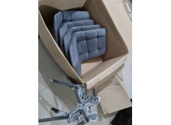 Стул на металлокаркасе Чилли горчичный / белый фото покупателя 247